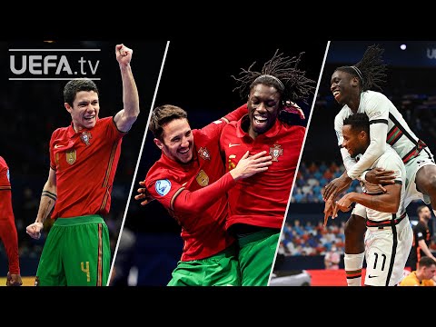 PORTUGAL All GOALS to win FUTSAL EURO 2022!!