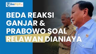 Beda Reaksi Ganjar dan Prabowo soal Relawannya yang Dianiaya, Ada yang Langsung Temui Korban di RS