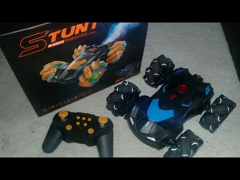 Review of Stunt RC Car | Double Sided Tumbling Stunt Car | Remote Control Car #kidstoys #kidsvlogs