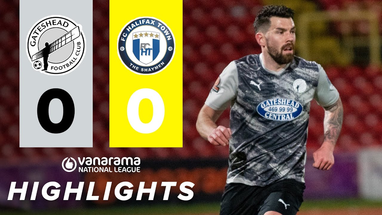 Heed & Halifax create instant CLASSIC at the GIS 🤯 | Gateshead 0-0 FC Halifax Town | HIGHLIGHTS