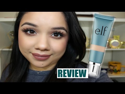 Elf Aqua Beauty Mousse Foundation |  Review + Demo Video