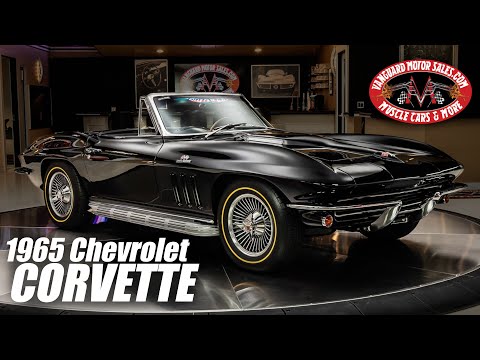 1965 Chevrolet Corvette Convertible L78 396/425 For Sale Vanguard Motor Sales #2899