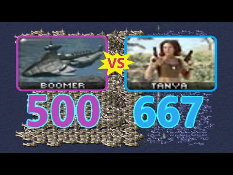 Yuri's Boomer Sub vs Tanya - Same Cost - Red Alert 2