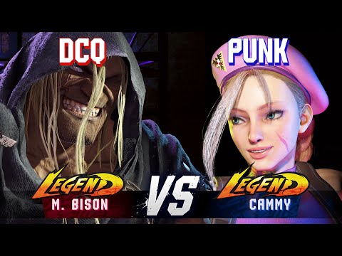 SF6 ▰ DCQ (M.Bison) vs PUNK (Cammy) ▰ High Level Gameplay