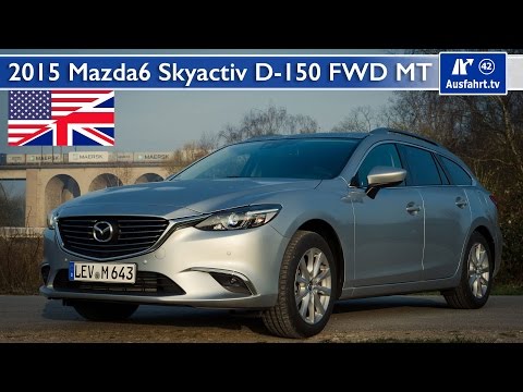 2015 Mazda6 Sykactiv-D 150 FWD - Test, Test Drive and In-Depth Car Review (English)