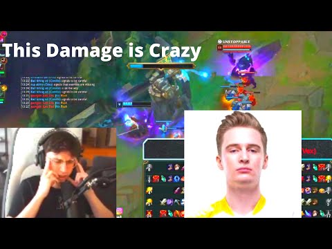 Caedrel Reacts To Humanoid Crazy Damage and CD's On Vex