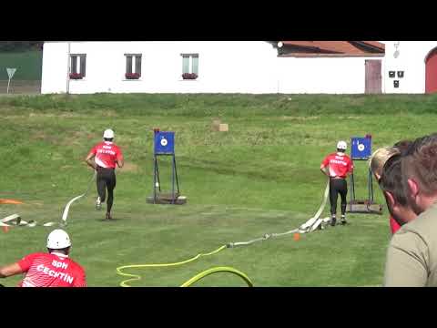 SDH Čechtín v Jabloňově 11.9.2021 - 1. místo - 16,44 (LP 16,25)