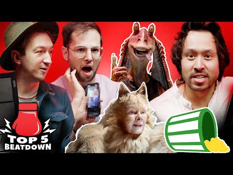 Ranking the 5 Best Worst Movies ft. Zach from The Try Guys • Top 5 Beatdown