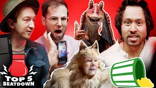 Ranking the 5 Best Worst Movies ft. Zach from The Try Guys • Top 5 Beatdown