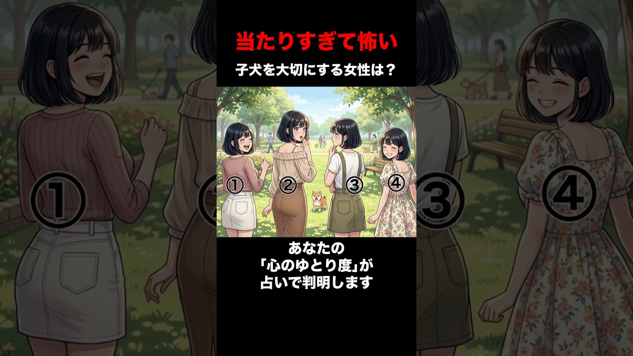 【当たりすぎて怖い】あなたの心のゆとり度が判明します【恋愛占い師】