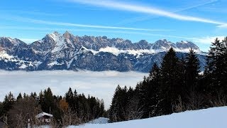 preview picture of video 'Flumserberg   Tannenbodenalp November 2013'