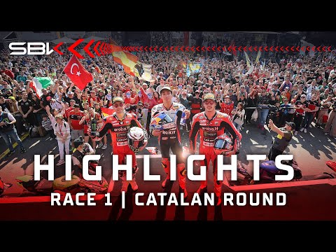 FULL HIGHLIGHTS: Race 1 in Barcelona💫 | 2024 #CatalanWorldSBK 🏁