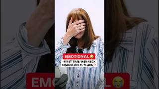 LAST CHIROPRACTOR ‘QUIT ON HER’‼️😭#chiropractic #backpain #neckpain #trending