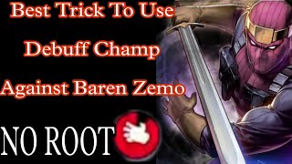 Learn This Trick To Make Bare Zemo Easy Defender|#mcoc