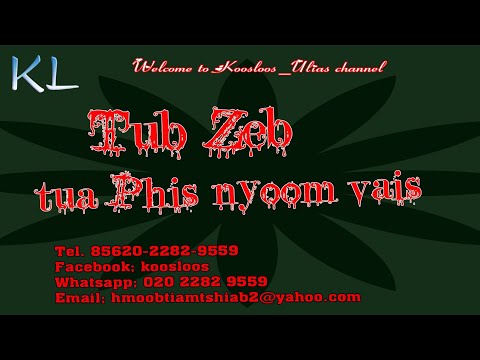 Tub zeb tua phis nyoom vais 3/9/2020