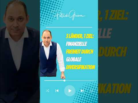 💼 3 Länder, 1 Ziel: Finanzielle Freiheit durch globale Diversifikation