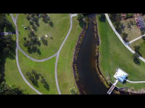 Disc Golf Slow Motion to Drone Footage