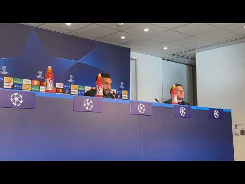 Connor Goldson Rangers press conference as he reacts to Alfredo Morelos news