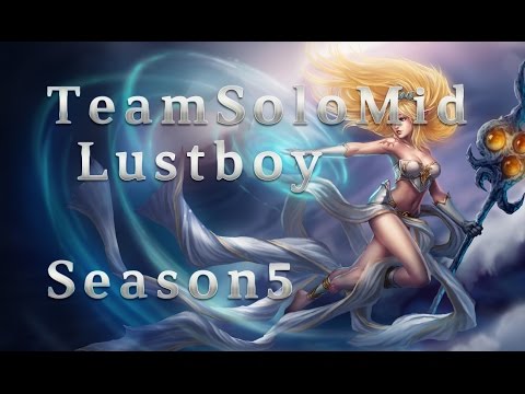 TSM Lustboy Janna Support vs Lulu Season 5 Patch 5.3 League of Legends LoL Pro SoloQ