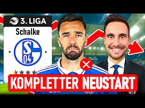 Ich ZERSTÖRE Schalke und baue sie KOMPLETT neu auf!! 💥🔵