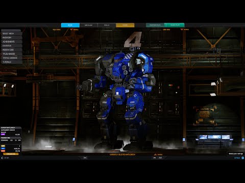 Warhammer WHM-6D Winter Stroll  - MechWarrior Online