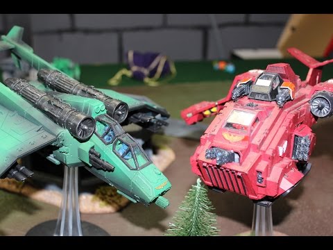 Blood Angels vs Astra Militarum Warhammer 40k 7th edition battlereport