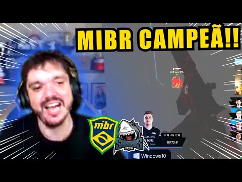 GAULES VIBRANDO COM A JOGADA DO BOLTZ & YEL SALVANDO!! (Mibr Vs Sharks) (Highlights)