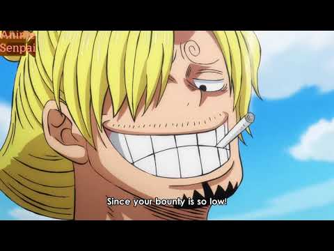 Sanji Teases Zoro's Low Bounty 😂 One Piece