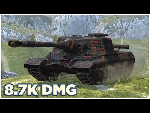 Object 268 • 8.7K DMG • 3 KILLS • WoT Blitz