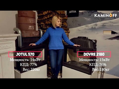 Чугунный камин - Dovre 2180 или Jotul I 570?