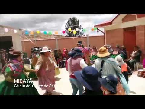 Micaya Aroma La Paz, viernes 13 de febrero se realizó la Ch’alla del Centro de Salud de Micaya