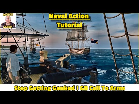 Stop Getting Ganked NOW ! Get Some Balls || Naval Action Tutorial || MoisTea Gaming