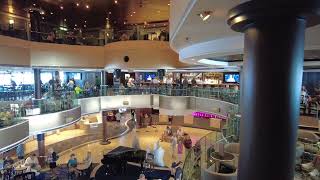Norwegian Dawn Atrium - NCL Cruise - ECTV