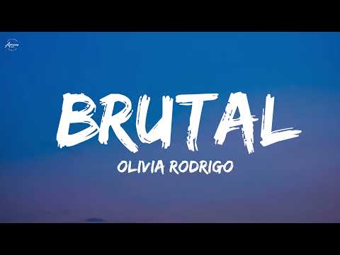 Olivia Rodrigo - brutal (Lyrics)