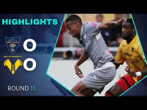 Lecce - Hellas Verona | 0-0 | Highlights | Serie A 2025-26 | lecce verona