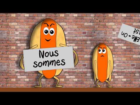 Verbe être au présent de l'indicatif - alain le lait