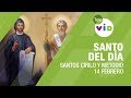 14 Febrero día de Santos Cirilo y Metodio, Santo del Día - Tele VID