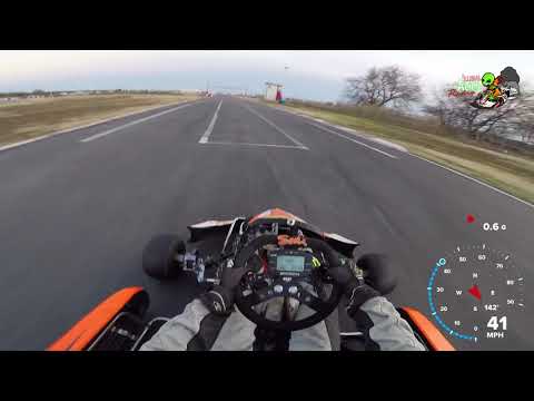 First time driving a two speed (DD2) kart!