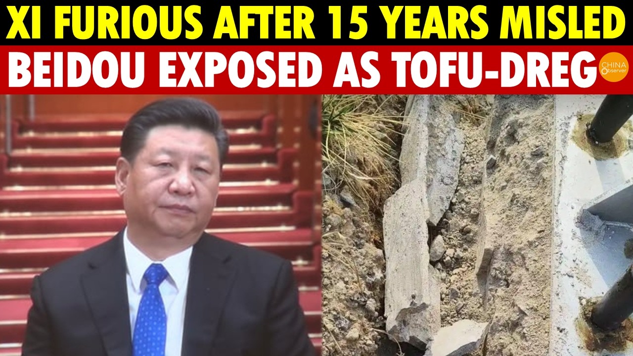 XI Furious After 10 Years Misled: China Starlink Plan Fails, Beidou Exposed as Tofu-Dreg