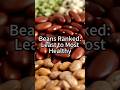 Beans ranked from least to most healthy #beans #ranking