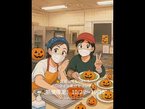 ハロウィン学食フェア