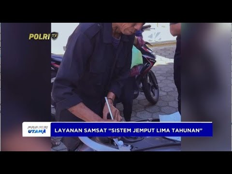 POLRES SLEMAN LAYANAN SAMSAT JEMPUT LIMA TAHUNAN