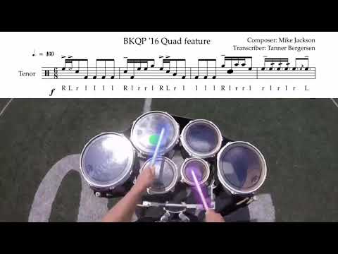 Blue Knights 2016 Tenor Feature: Animated Music