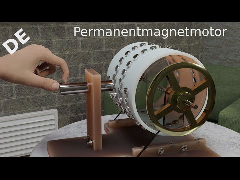 Echt? Permanentmagnetmotor mit magnetischer Abstoßung. Idee des Erfinders und was passiert wirklich?