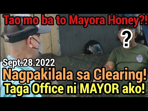 Mayora Honey Tao mo ba ito! Clearing Operation in metro manila