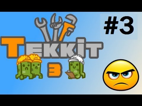 Tekkit With Grumpy E03 - Solar-Powered Quarry Via an Energy Link