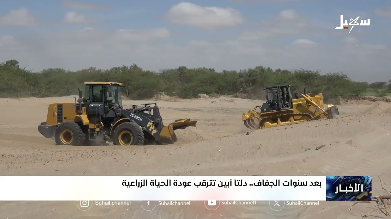 بعد سنوات الجفاف .. دلتا أبين تترقب عودة الحياة الزراعية