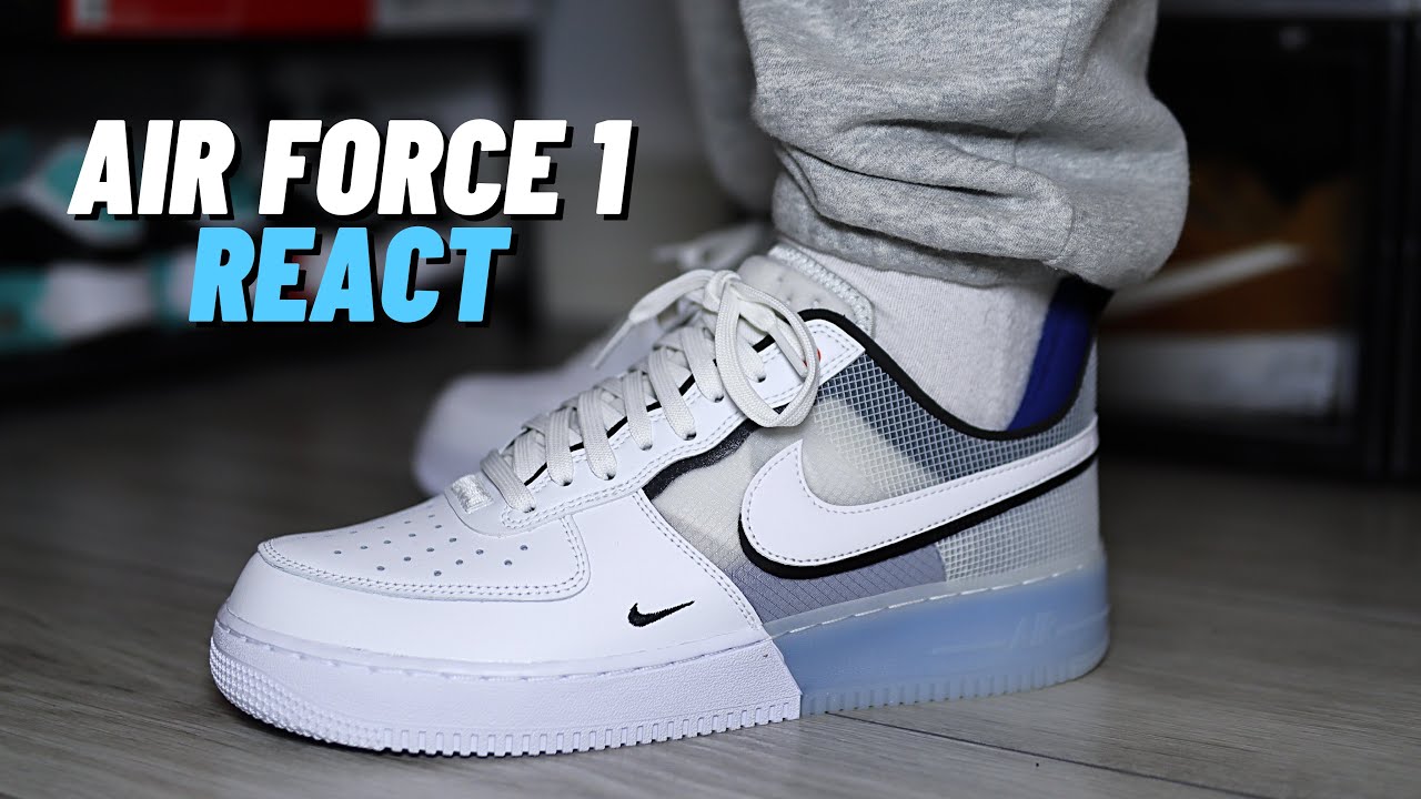 NIKE AIR FORCE 1 REACT 2022 ON FEET REVIEW