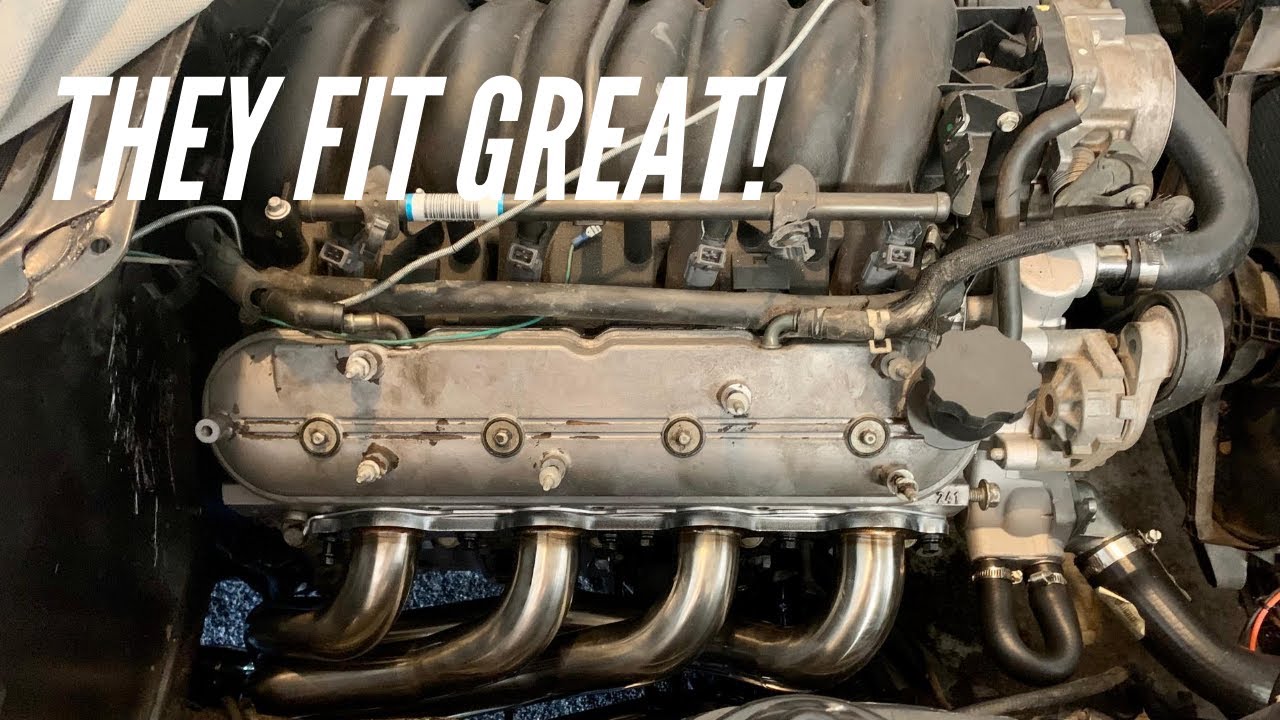 SPEED ENGINEERING Thirdgen Fbody LS SWAP  Header Installation and Review!