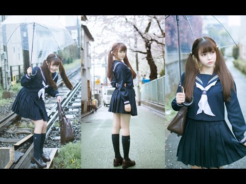 【兰幼金】四月樱花❤日本东京之行JK制服写真集❤